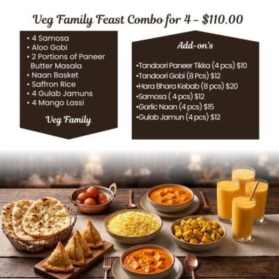 Veg Family Feast Combo for 4
