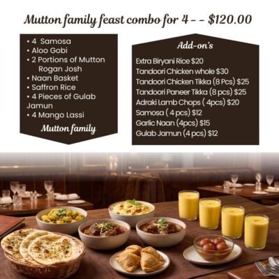 Mutton family feast combo for 4