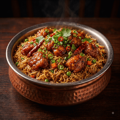 Chilli Chicken Fried Rice