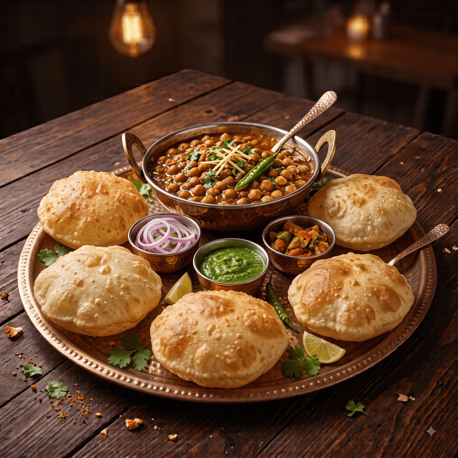 Chole Bhature for 5 Pax