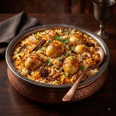 Egg Biryani for 6 Pax