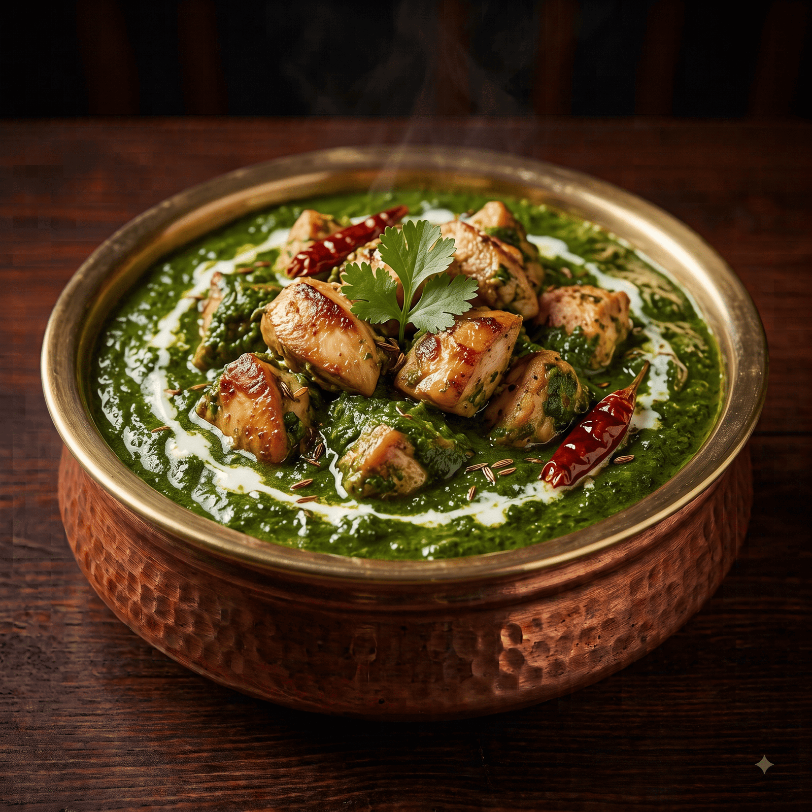 Palak Chicken for 5 Pax