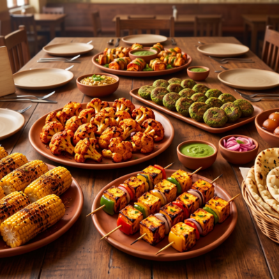 Veg Tandoori Family Feast for 10 Pax