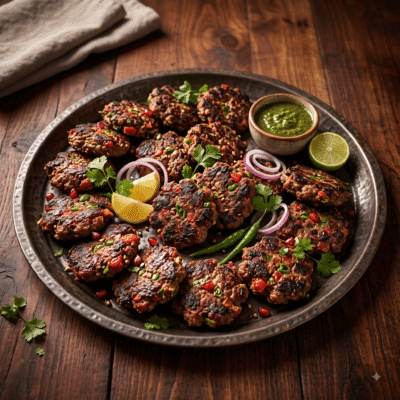 Mutton Chapli Kabab (30 Pcs)